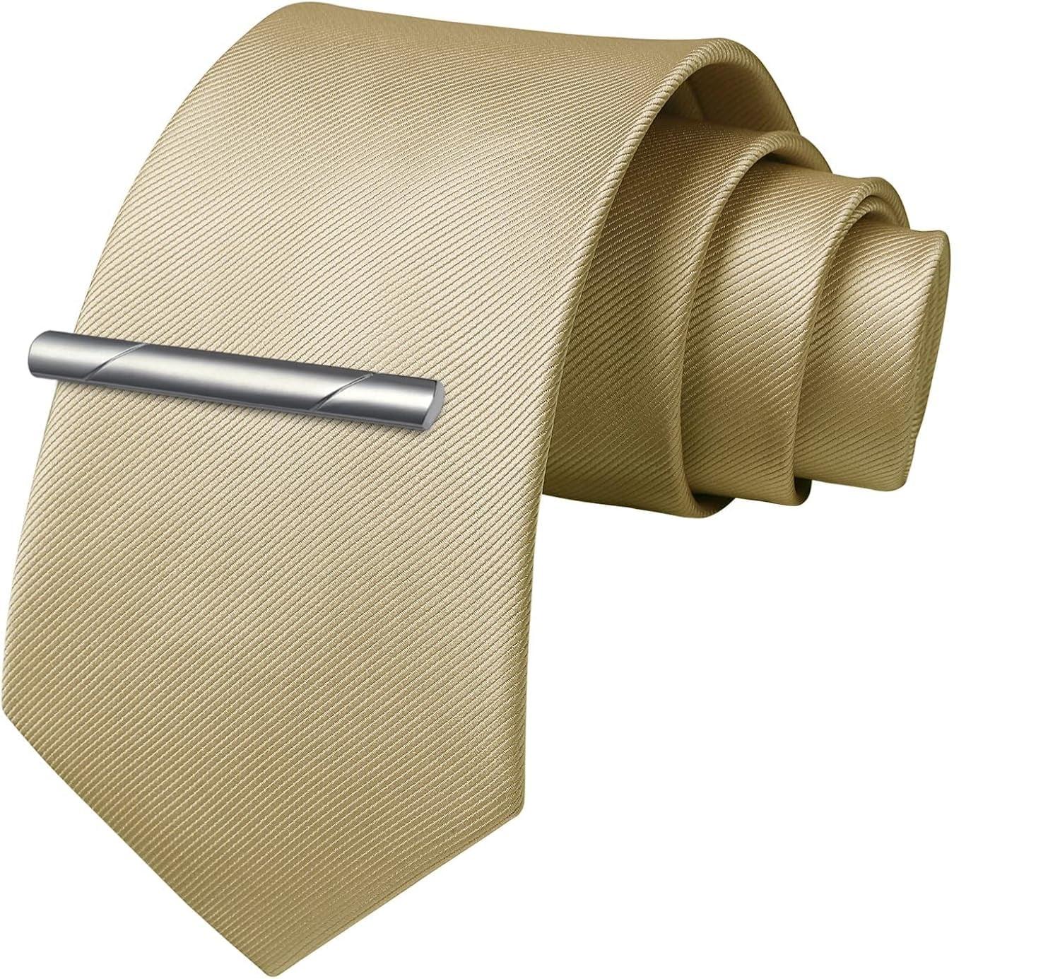 HISDERN Premium Satin Men's Tie - Gomix Brands Outlet